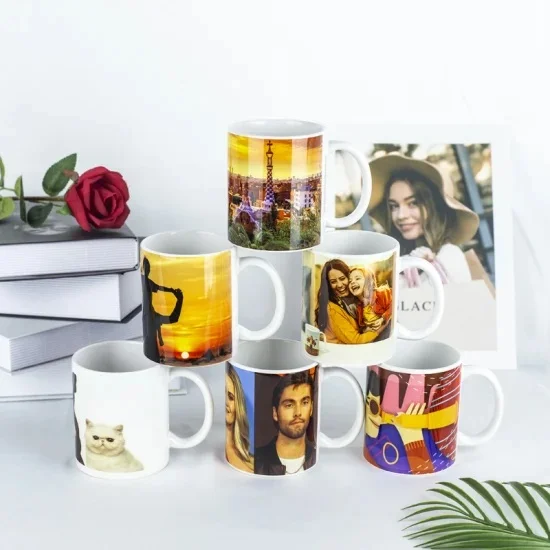 white mug print