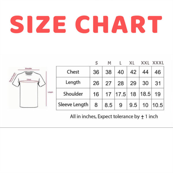 Size chart polo