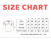 Size chart polo