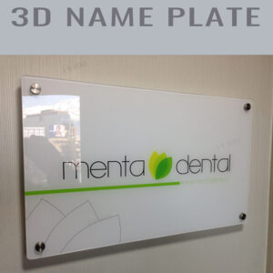 Customize Printed Acrylic Name Plate