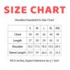 Size Chart HodiesSweatshirts