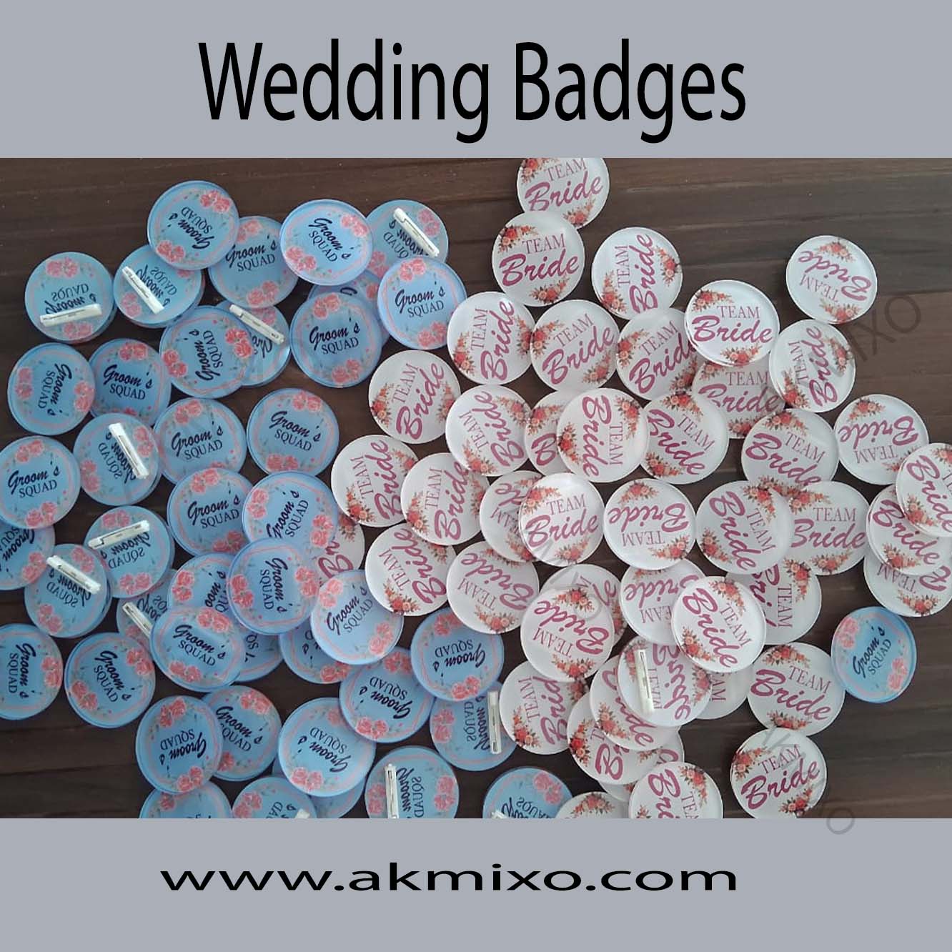 Wedding Badges