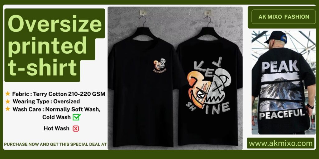 oversized printed tshirts