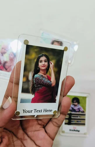 acrylic fridge magnet