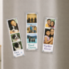 Photo memories on the fridge